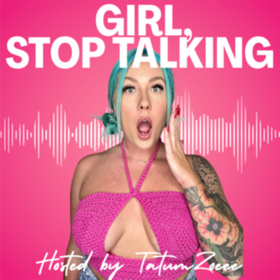 Kansikuva näyttelystä Girl Stop Talking