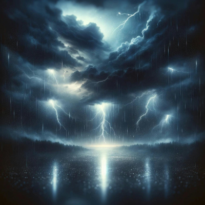episode ⛈️ Lluvia Suave y Tormentas: Una Calma Poderosa para la Mente artwork