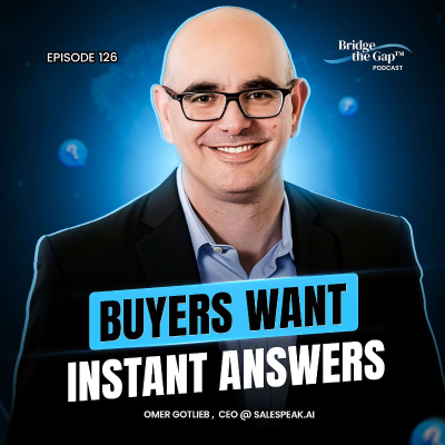 episode Episode #126 Turn Your Website Into A Sales Conversation with Omer Gotlieb artwork