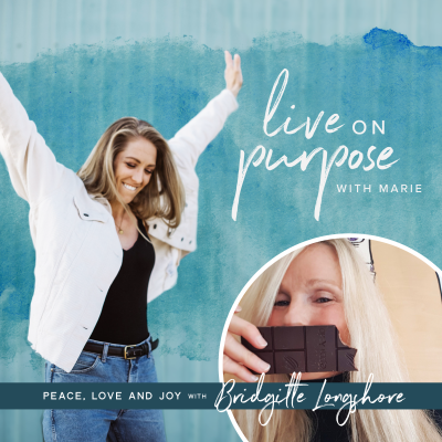 episode 122. Peace, Love + Joy with Bridgitte Longshore artwork