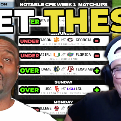 episode On this episode of College Football Apostles with George Wrighster and Ralph Amsden, the guys lead off by discussing which of the opening slate of prime time games they're most excited about- George goes with USC/LSU, and Ralph goes with Florida/Miami. They also get into just how important the week 2 game between Deion Sanders' Colorado squad and Matt Rhule's Nebraska Cornhuskers. Next up, Las Vegas has released their 2024 projected win totals- so which overs do the guys think will hit, and why artwork