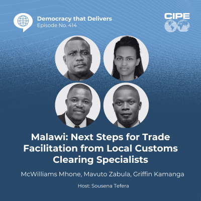 episode 414 - Malawi Next Steps for Trade Facilitation from Local Customs Clearing Specialists artwork