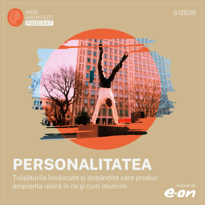 episode Sezonul 12 Episodul06 - PERSONALITATEA, trăsăturile înnăscute și dobândite care produc AMPRENTA UNICĂ în ce și cum muncim artwork