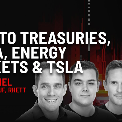 episode Treasury Season, Energy Crisis & Linea Launch with TSLA Analysis | DeFi Podcast #72 artwork