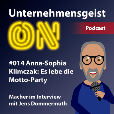 episode #014 Anna-Sophia Klimczak: Es lebe die Motto-Party artwork