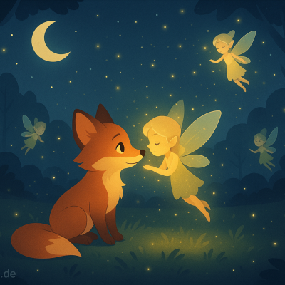 episode Der kleine Fuchs & das Geheimnis der Waldlichter | „Gute Nacht“-Geschichte” artwork