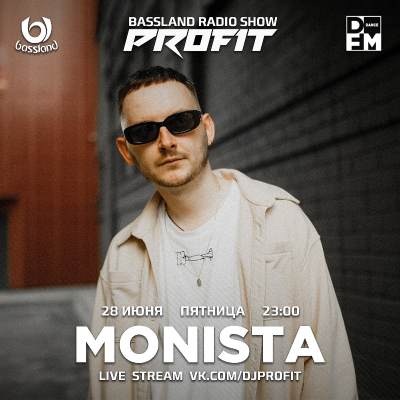 episode Bassland Show @ DFM (28.06.2024) - Guest mix Monista artwork