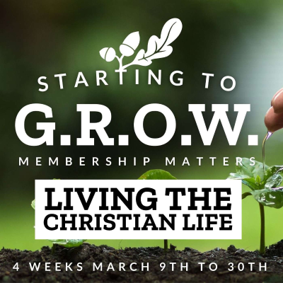 episode Starting to Grow (Membership Matters) - Living the Christian Life - Darren Bovis-Coulter artwork