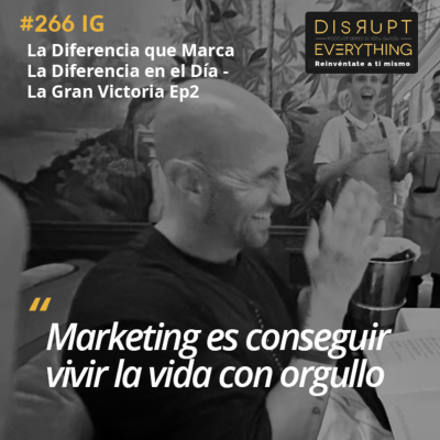 episode Saber Encontrar La Diferencia que Marca La Diferencia en tu Día | La Gran Victoria Ep. 2 (con Aitor Contreras) - podcast #266 artwork