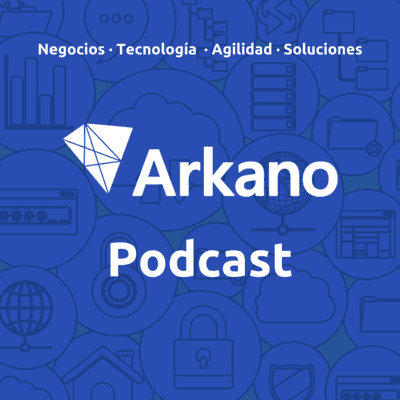 Kansikuva näyttelystä Arkano Podcast