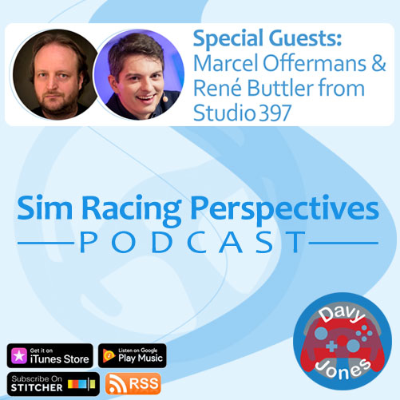 episode Sim Racing Perspectives Podcast: Episode 17 rFactor 2 with Marcel Offermans & René Buttler from Studio 397 artwork