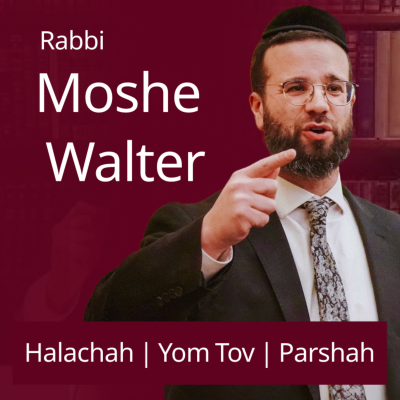 Rabbi Moshe Walter's Podcast