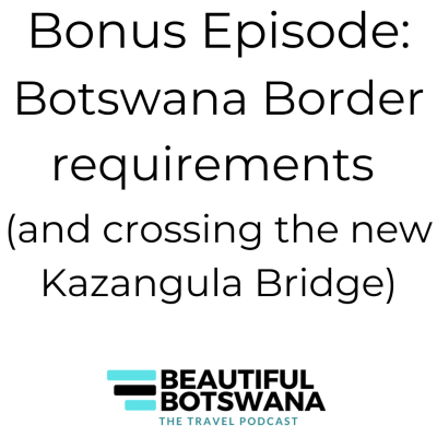 episode Bonus Episode sharing requirements for Botswana Border crossings and crossing the new Kazangula Bridge artwork