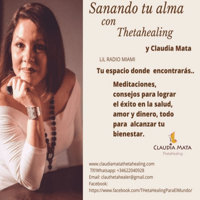 episode PROGRAMA 01 - 2020 - CLAUDIA MATA "SANANDO TU ALMA CON THETA HEALING" artwork