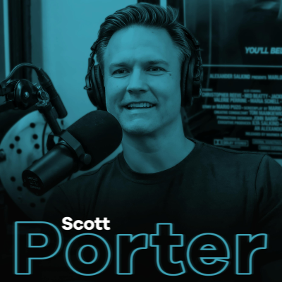 episode SCOTT PORTER: Twists in Ginny & Georgia, Chasing Friday Night Lights & Combining Math and Music artwork