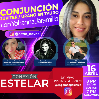 episode Conjunción Júpiter y Urano en Tauro con Yohanna Jaramillo artwork