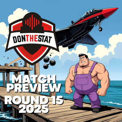 episode Don The Stat 2025 Round 15 Preview vs Fremantle artwork
