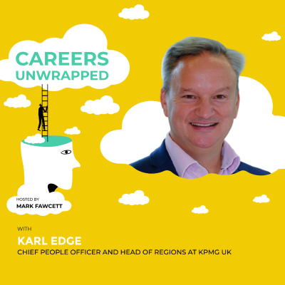 episode Busting Myths About Accountancy with Karl Edge, Chief People Officer and Head of Regions at KPMG UK artwork