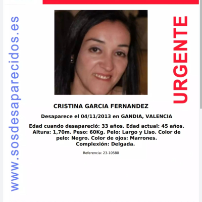 episode 13 años sin rastro de Cristina García artwork