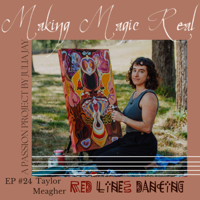 episode Taylor Meagher // Red Lines Dancing - Tales of an Artist artwork