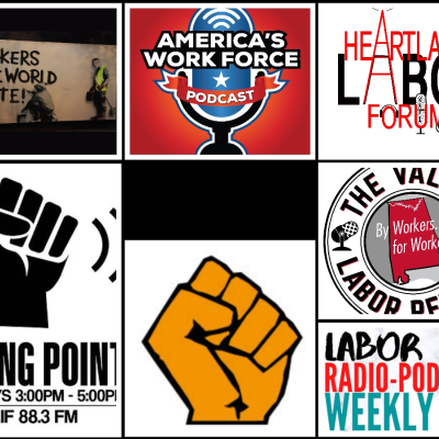 episode The Valley Labor Report; America’s Workforce Radio; Heartland Labor Forum; Boiling Point; Stick Together; LabourStart; America Works artwork