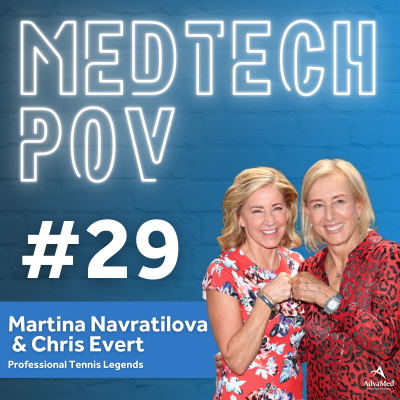 episode Conversation with Tennis Legends Martina Navratilova and Chris Evert artwork