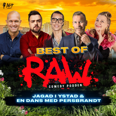 episode Jagad i Ystad & en dans med Persbrandt - Med Carl Stanley, Elina Du Rietz, Henrik Hjelt, Peter Siepen och Mårten Andersson artwork