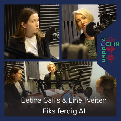 episode Line Tveiten & Betina Gallis - Fiks ferdig AI artwork