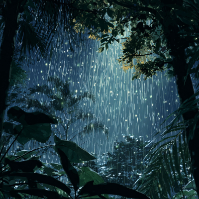 episode Rain in Bali | Tropical Rain Sounds for Sleep artwork
