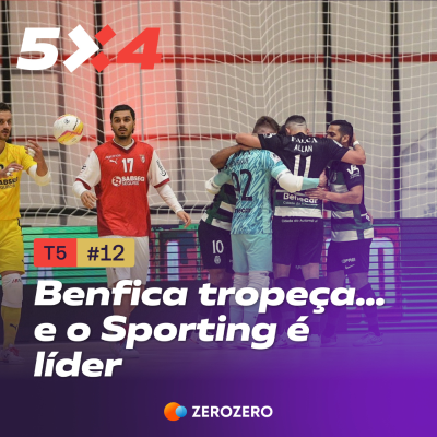 episode T5, Ep. 12 - Benfica tropeça... e o Sporting é líder artwork