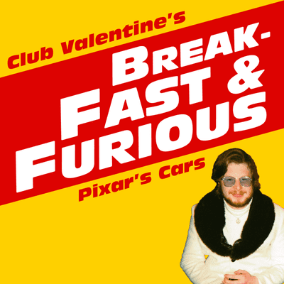 episode Pixar's Cars with Robbie Doyle artwork