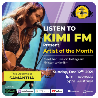 episode ARTIST OF THE MONTH "DECEMBER" SAMANTHA artwork