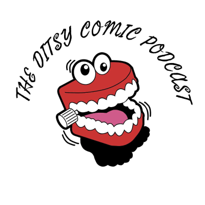 Kansikuva näyttelystä Ditsy Comic Podcast