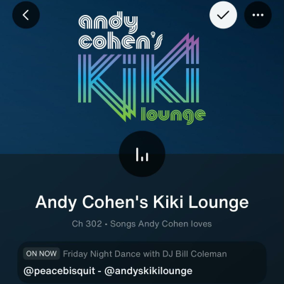 episode Episode 66: DJ BILL COLEMAN - FRIDAY NIGHT DANCE (Our 200th Show!!!) In ANDY COHEN's KIKI LOUNGE on SIRIUSXM [March 2025] artwork