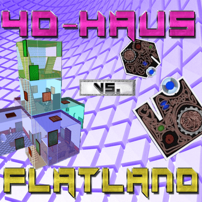 episode Das 4-D-Haus vs. Flatland – Was ballert dich heftiger aus der 3. Dimension? – Wörtgewalt IV artwork