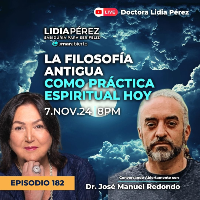 episode LA FILOSOFÍA ANTIGUA COMO PRÁCTICA ESPIRITUAL HOY🏛️🌿 con el Dr. José Manuel Redondo Ep.182 artwork