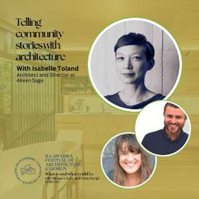 episode S1E31 - Episode #31 - IFAD mini series part 8 - Telling Community Stories with Architecture with Isabelle Toland artwork