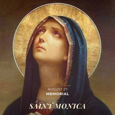 episode August 27th 2025 – XXI Wednesday in ordinary time and St Monica artwork
