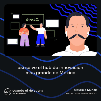 episode E204: Así se ve el hub de innovación más grande de MX - Mauricio Muñoz, General Manager de Digital Hub Monterrey artwork