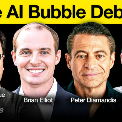 episode The Latest in AI: Job Loss, Elon & Sam Altman Chip Race & the "AI Bubble" w/ Brian Elliott (Blitzy), Emad Mostaque & Dave Blundin | EP #197 artwork