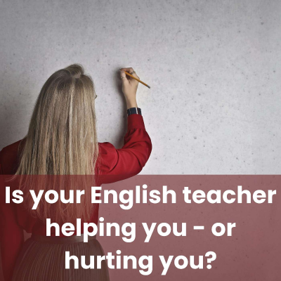 episode Is Your English Teacher Helping You - Or Hurting You? artwork