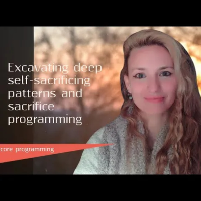 episode Excavating deep self sacrificing patterns and sacrifice programming artwork