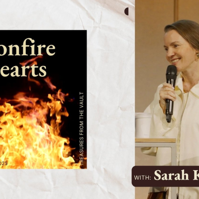 episode Treasures from the Vault - Bonfire Hearts • Sarah Khiroya artwork