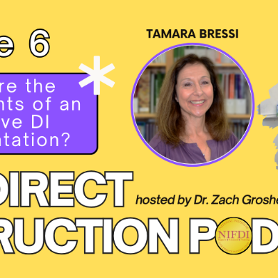 episode What are the Components of an Effective DI Implementation? with Tamara Bressi artwork