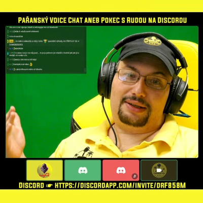 episode Pařanský pokec s Rudou přes chat a na Discordu | Podcast #7 artwork