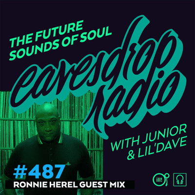 episode Eavesdrop Podcast #487 w/ Ronnie Herel guest DJ mix artwork