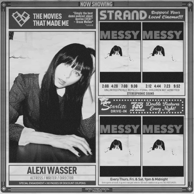 episode MESSY actress/writer/director Alexi Wasser artwork