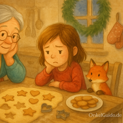 episode Kapitel 3: Plätzchenduft, leise Sorgen und ein Plan | „Gute Nacht“-Geschichte” artwork