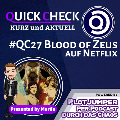 episode #QC27 Blood of Zeus - Quickcheck artwork