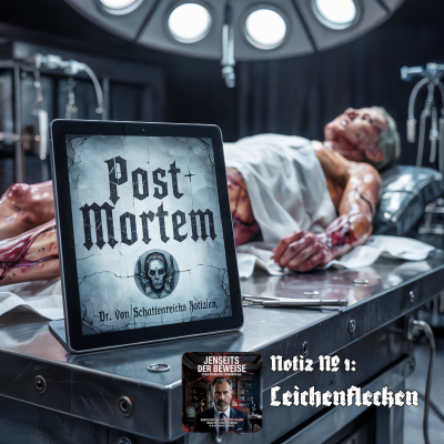 episode Post Mortem - Notiz #01: Leichenflecken artwork